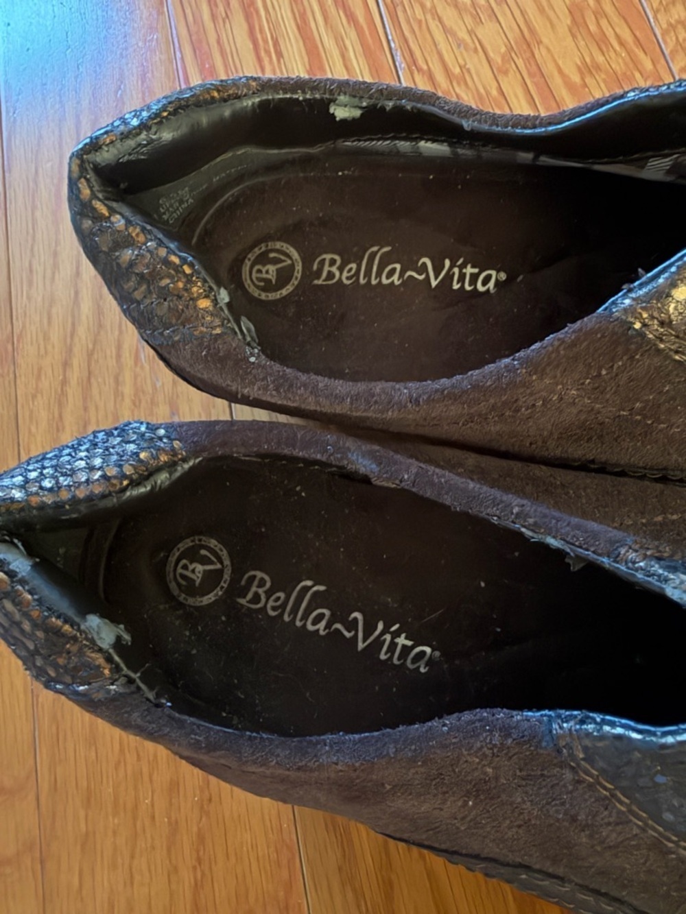 Bella Vita Brown Leather Ankle Boots Classic Comfort Workwear Minimal - Picture 5 of 8